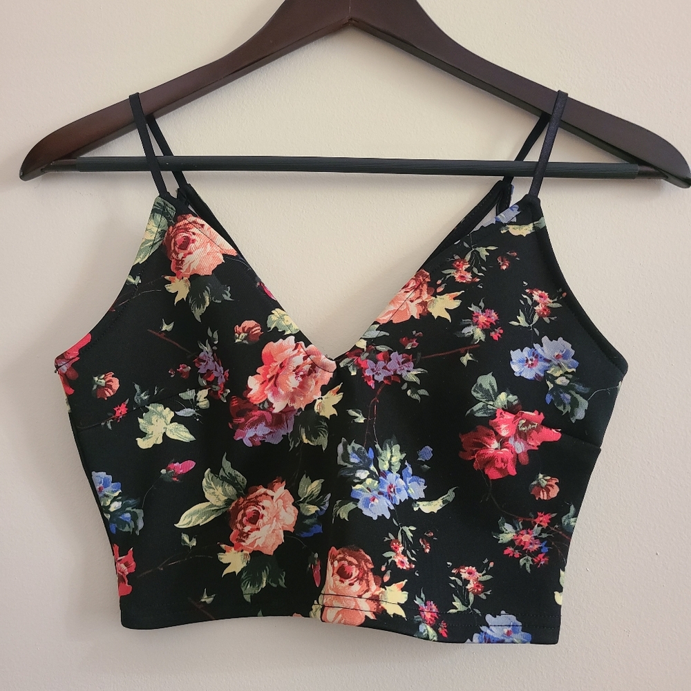 Floral Crop Top